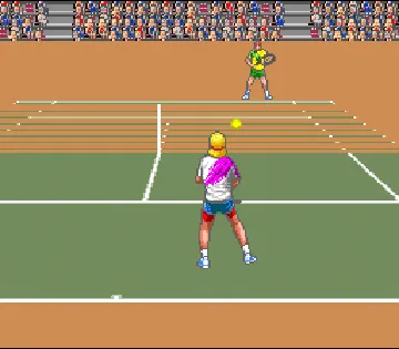 David Crane's Amazing Tennis (USA) (Arcade) screen shot game playing